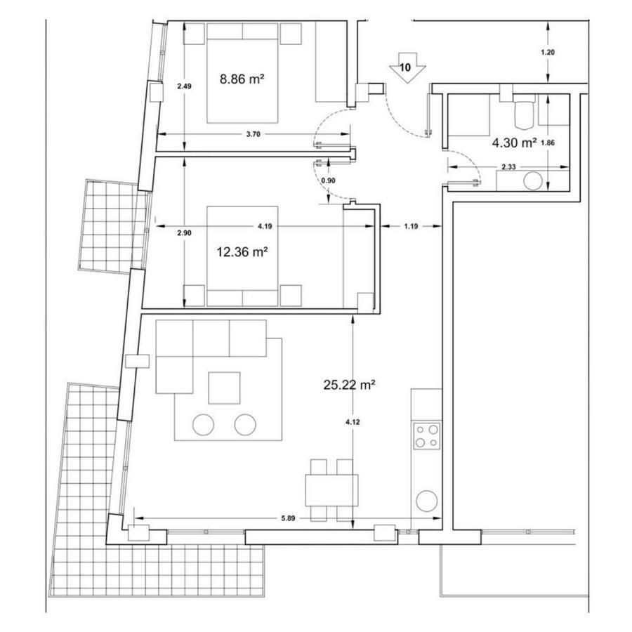 Apartamento Tarifa - Zona 10!Piscina 외부 사진